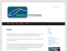 Tablet Screenshot of ansecsystems.com